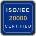 Abzeichen ISO/IEC 20000 Certified